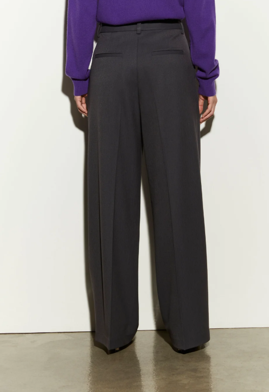 pantalone regular fit IS26FW-P087-T006 911 ANTHRACITE ISABELLE BLANCHE PARIS 