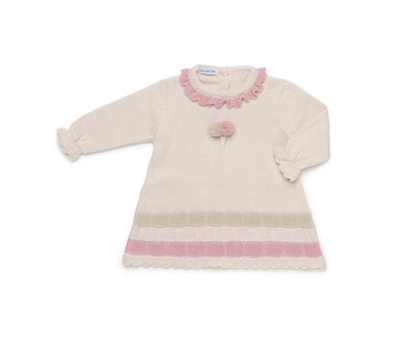 abito in maglia a quadretti colorati 26676 80-21-14 JULIANA 
