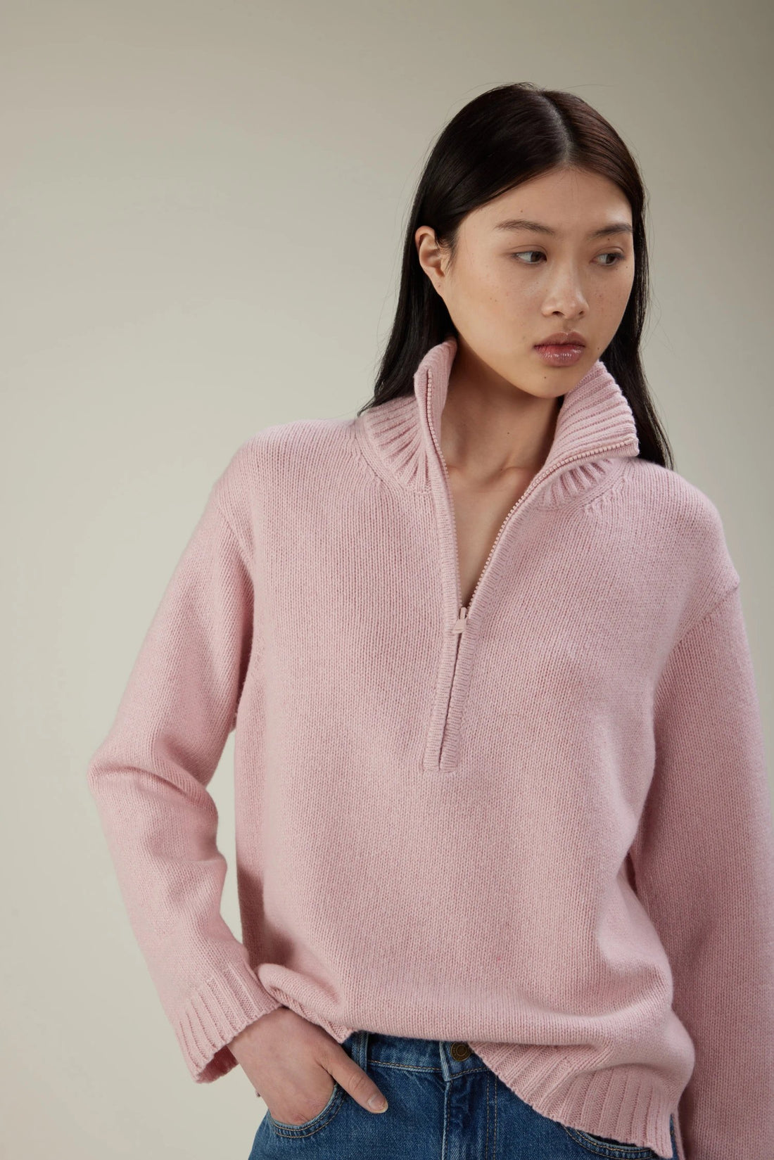 maglione collo alto lana e cashmere 4700 60 00237 KANGRA 