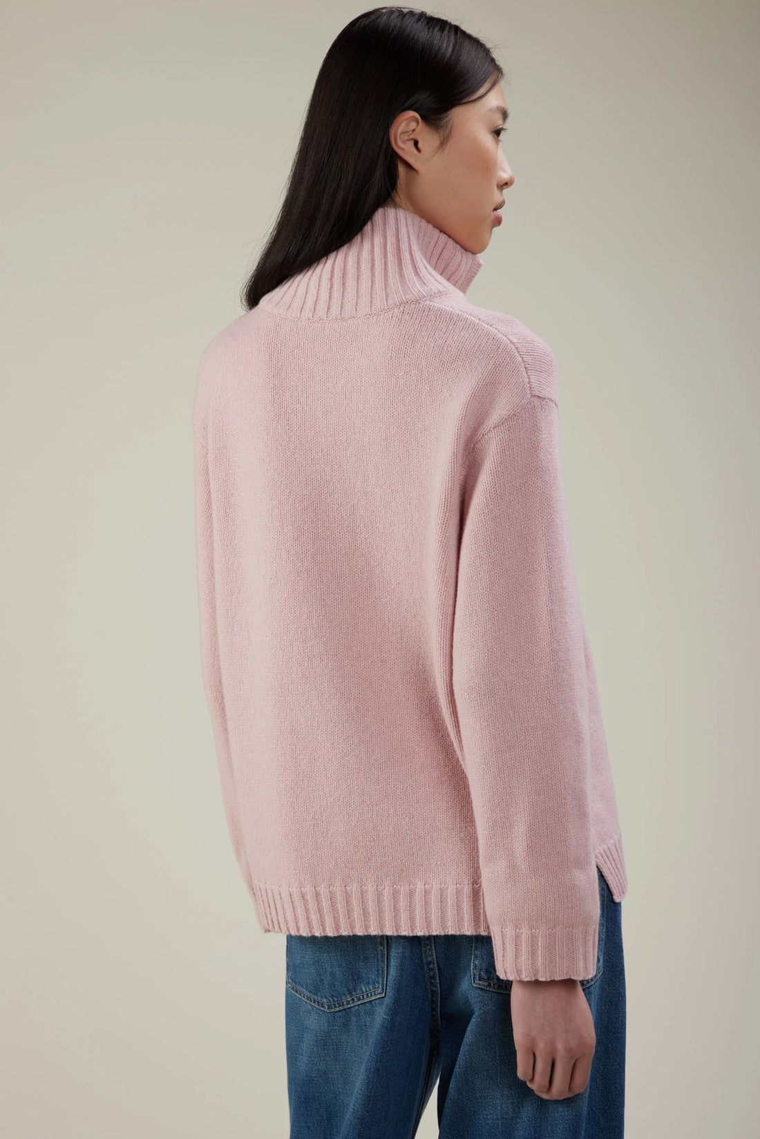 maglione collo alto lana e cashmere 4700 60 00237 KANGRA 