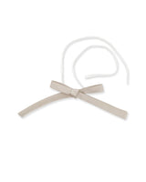 LA STUPENDERIA cravattino fiocco Beige