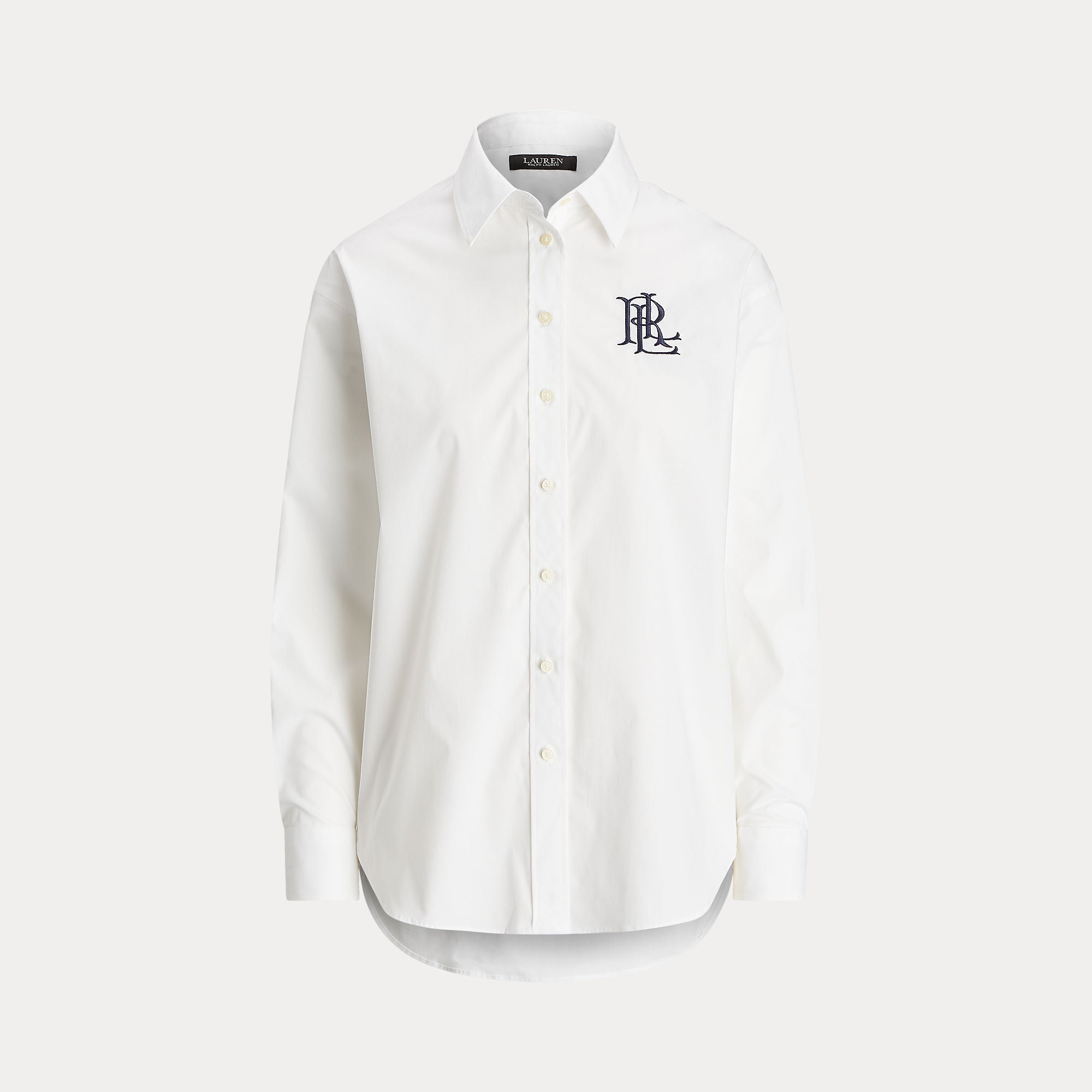 camicia in cotone elasticizzato 200-932538 001 LAUREN RALPH LAUREN 