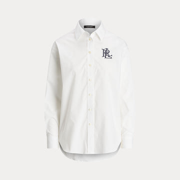 camicia in cotone elasticizzato 200-932538 001 LAUREN RALPH LAUREN 