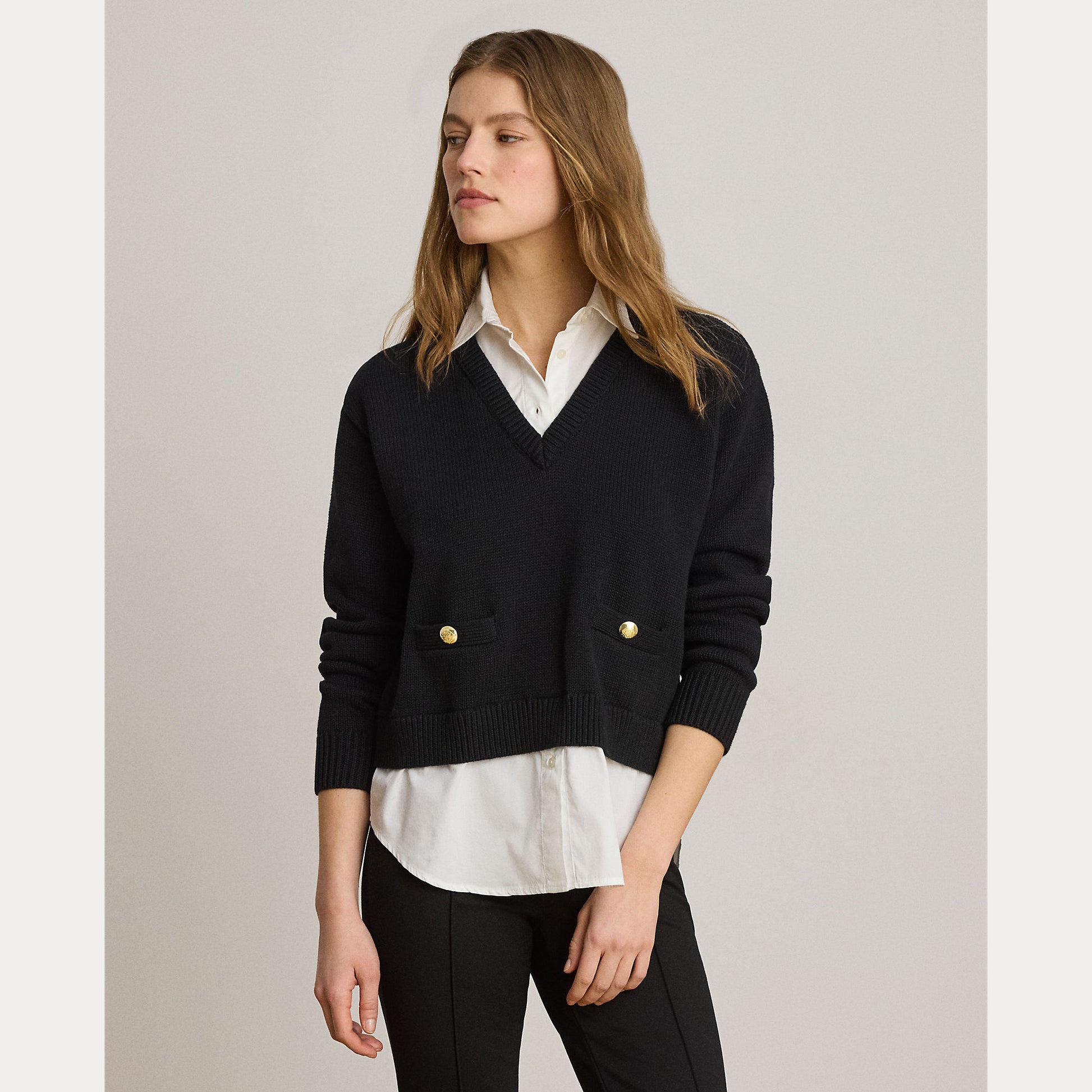 maglione a strati 200-B24254 001 LAUREN RALPH LAUREN 