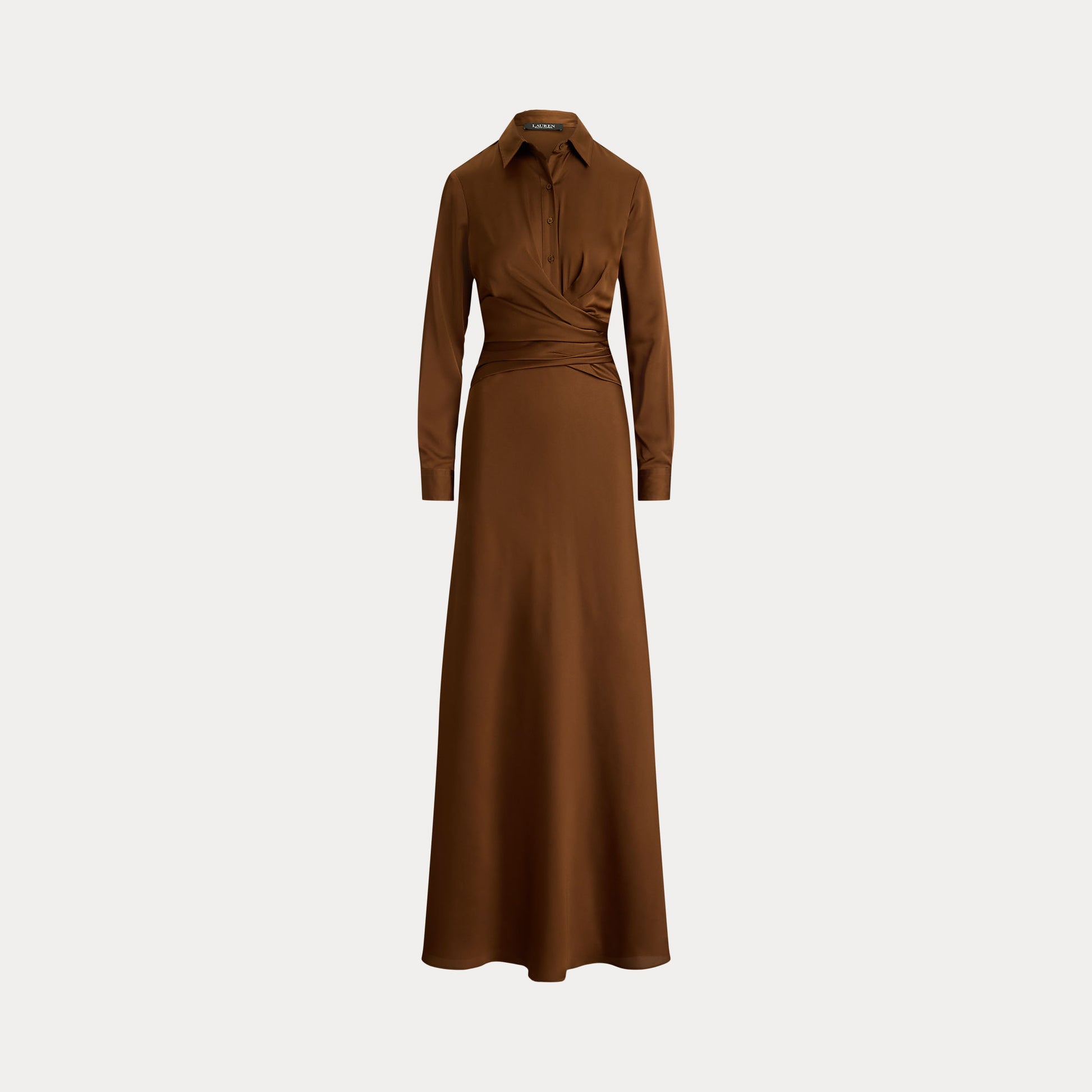 abito plissettato con bottoni 253-P13736 001 LAUREN RALPH LAUREN 