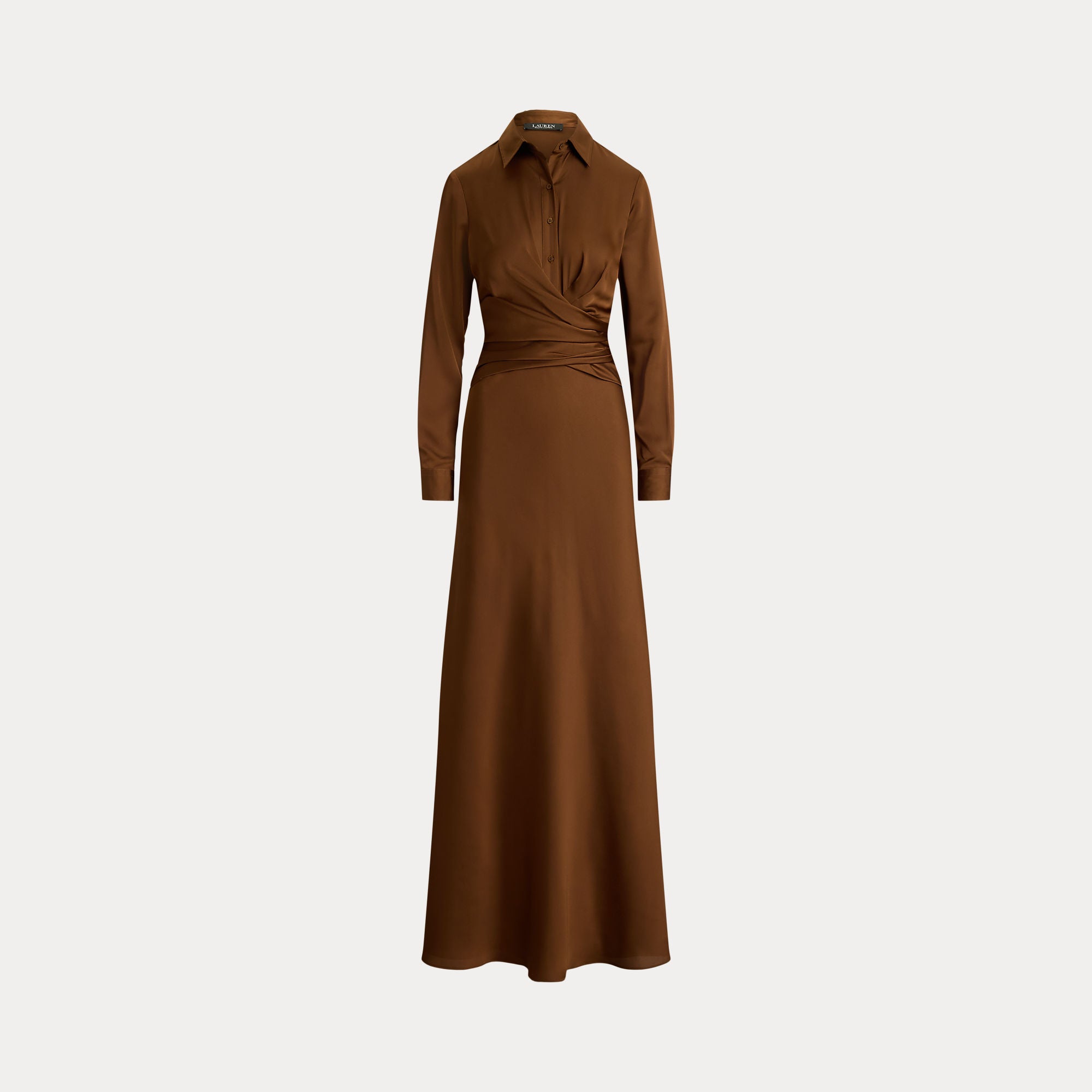 abito plissettato con bottoni 253-P13736 001 LAUREN RALPH LAUREN 