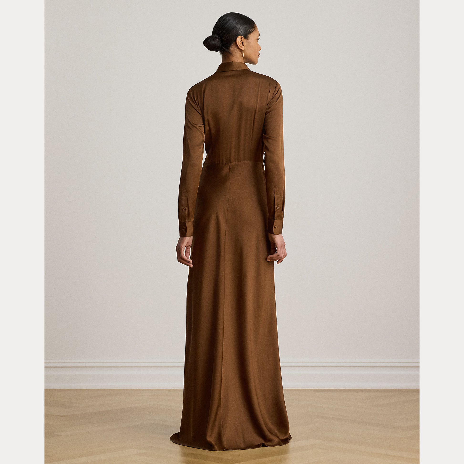 abito plissettato con bottoni 253-P13736 001 LAUREN RALPH LAUREN 