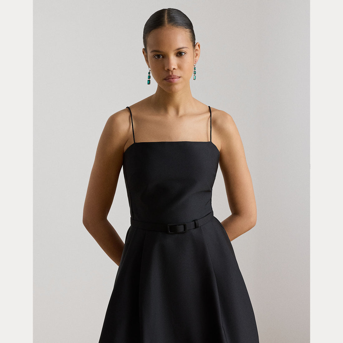 abito con cintura 253-P13932 001 LAUREN RALPH LAUREN 