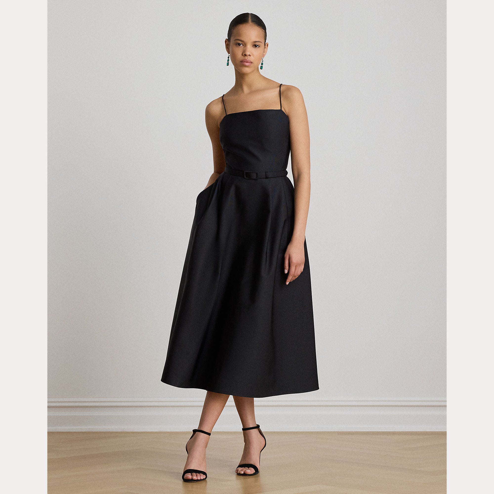abito con cintura 253-P13932 001 LAUREN RALPH LAUREN 