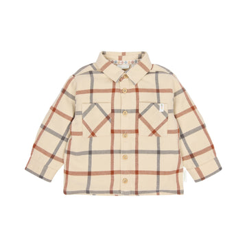 CAMICIA FLANELLA CON TASCHE CL2609161 SAFARI CHECK LITTLE DUTCH 
