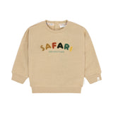 LITTLE DUTCH Felpa Safari Warm taupe