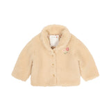 LITTLE DUTCH Cappotto Teddy Vanilla