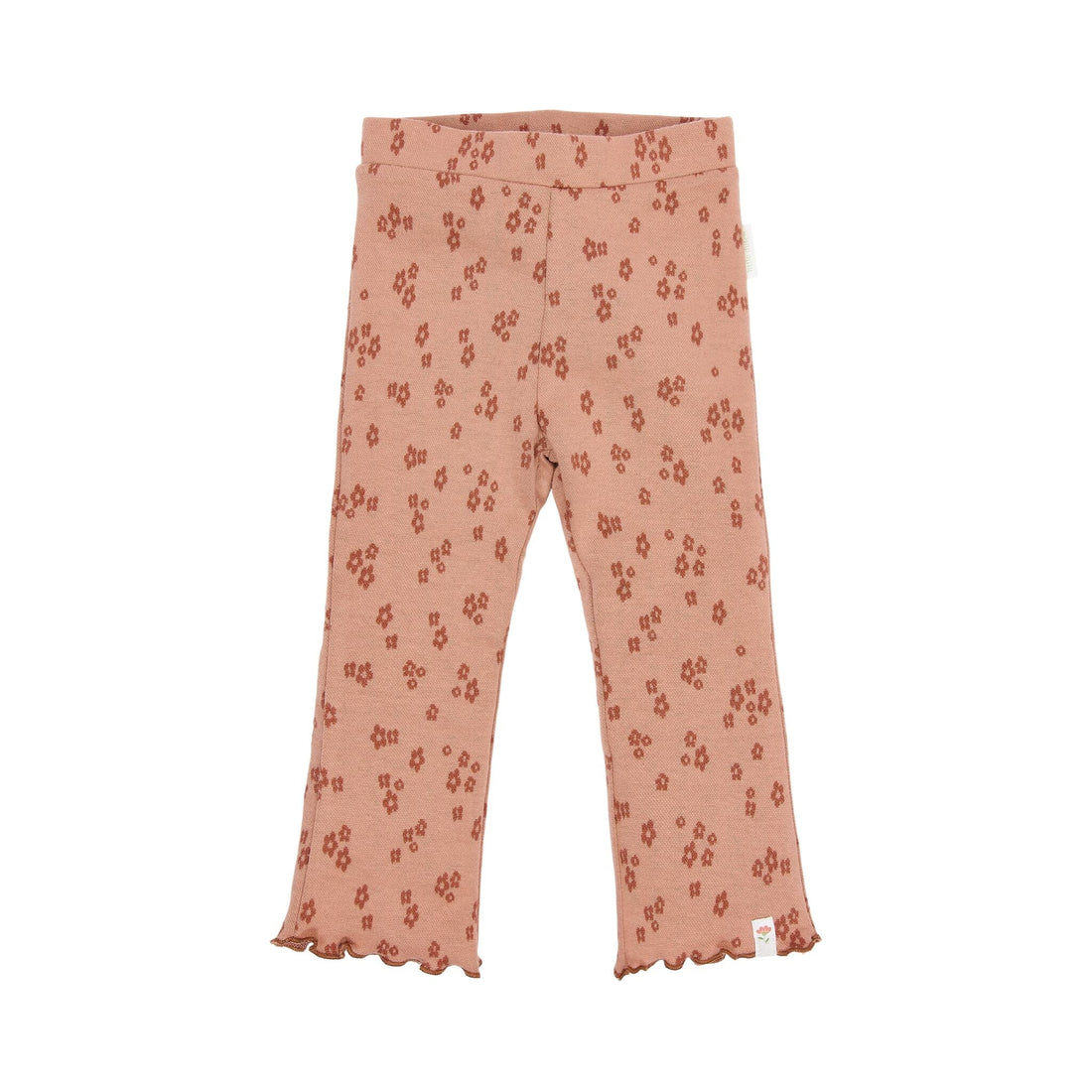PANTALONE MORBIDO FLARED CL2609300 SAFARI BLOOM LITTLE DUTCH 