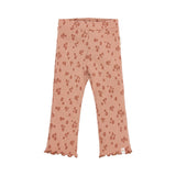 LITTLE DUTCH Pantalone morbido flared Safari bloom