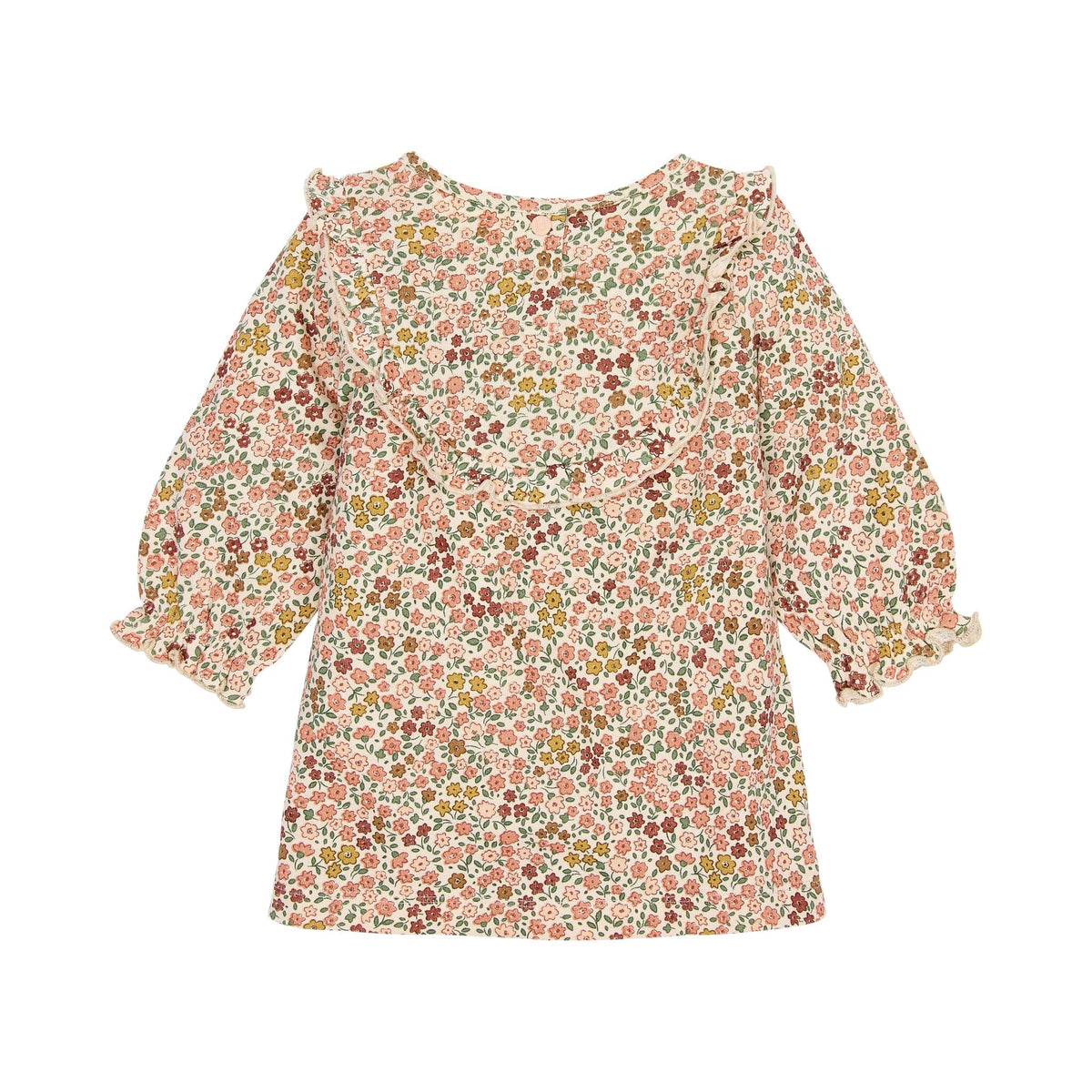 ABITO FLOREALE IN JERSEY CL2609500 SAFARI FLOWERS LITTLE DUTCH 