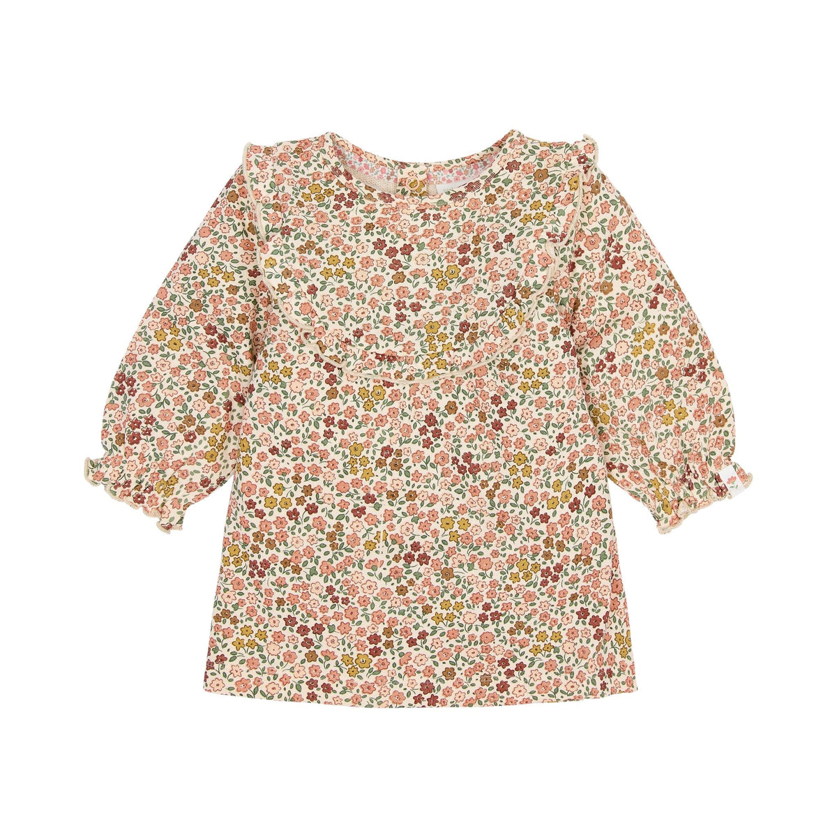 ABITO FLOREALE IN JERSEY CL2609500 SAFARI FLOWERS LITTLE DUTCH 