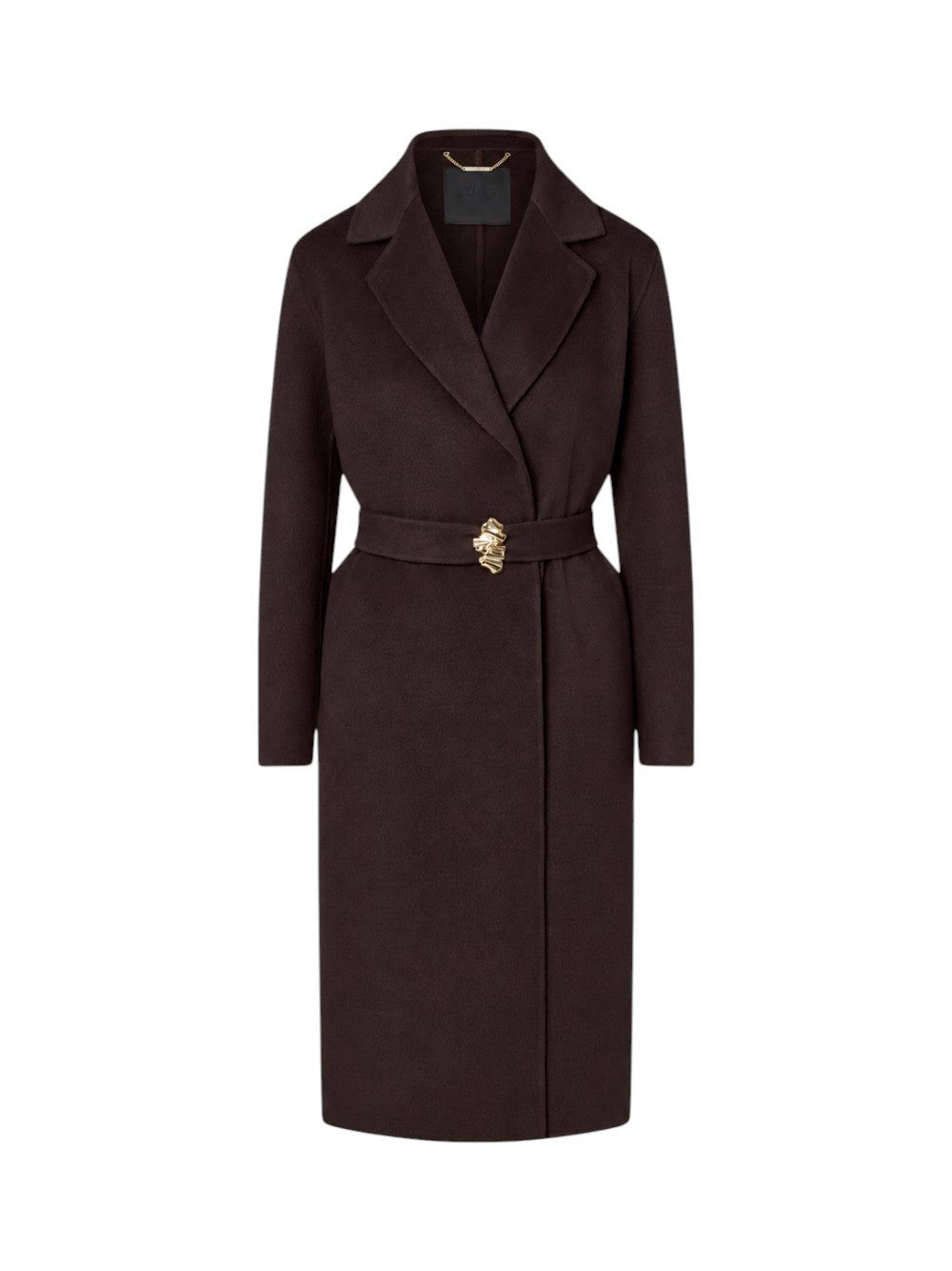 cappotto in panno double CF6014T677A X0807 LIU JO BLACK 