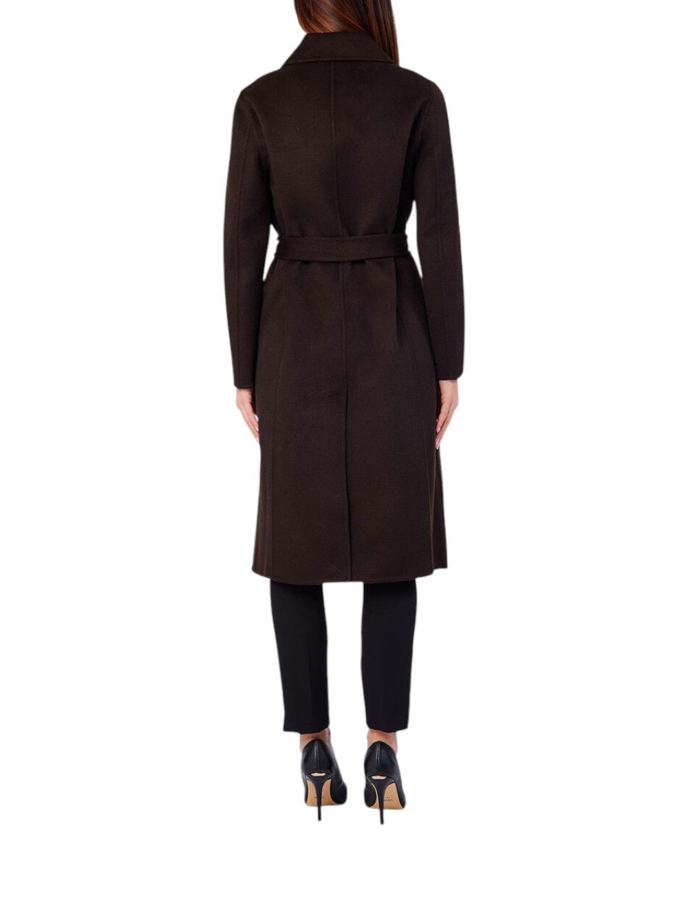 cappotto in panno double CF6014T677A X0807 LIU JO BLACK 