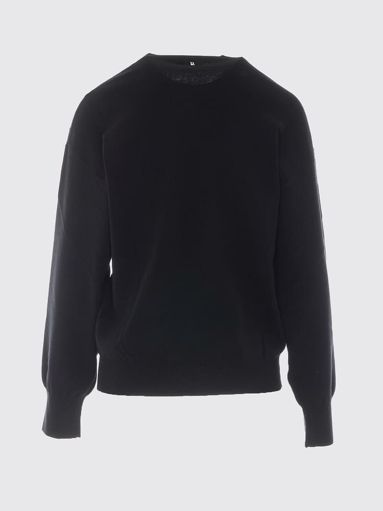 maglia con bottoni CF6298MS99E 22222 LIU JO BLACK 