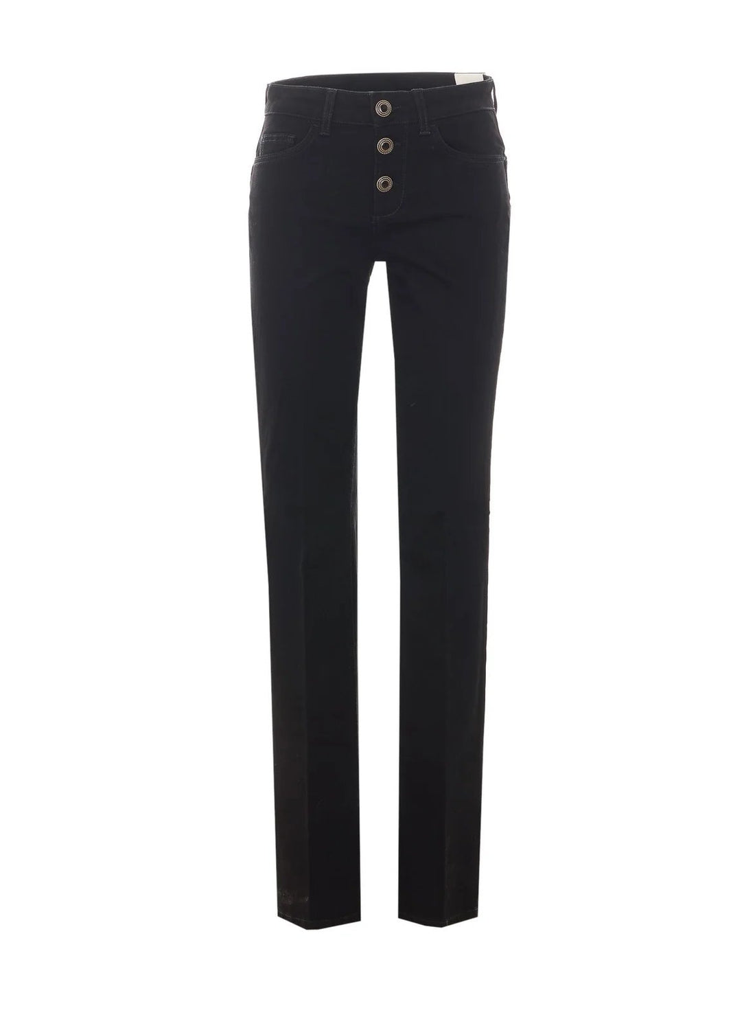 jeans bootcut con gioiello UF6025D0328 87528 LIU JO DENIM 
