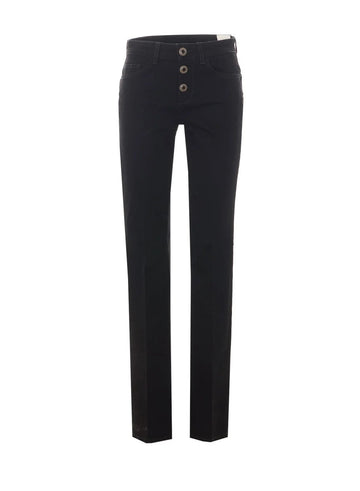 jeans bootcut con gioiello UF6025D0328 87528 LIU JO DENIM 