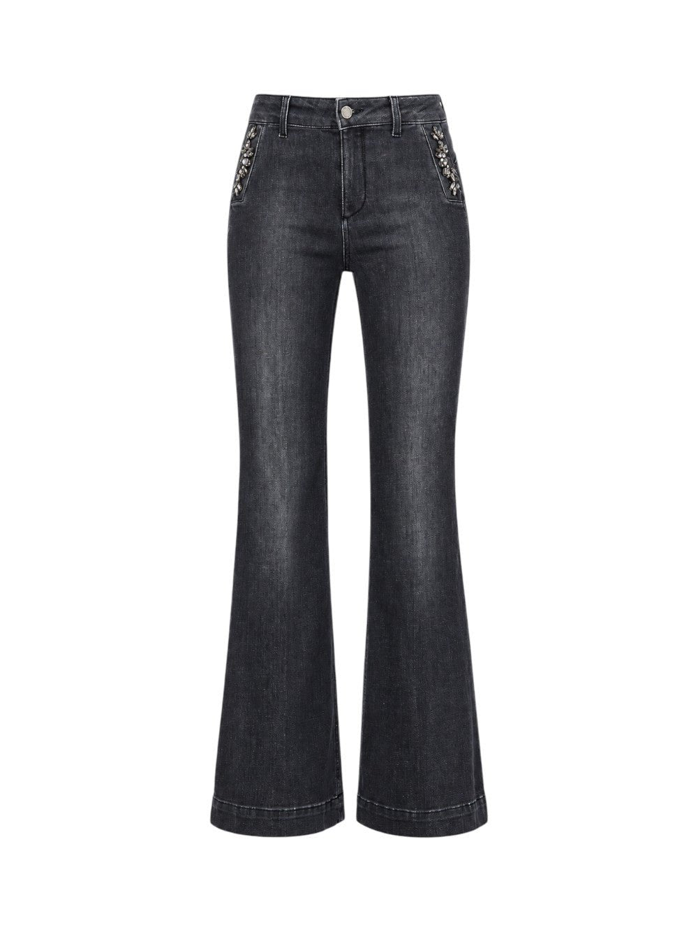 jeans flare button UF6093D0375 87516 LIU JO DENIM 