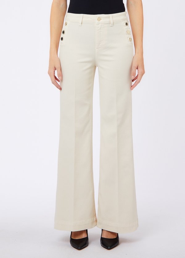 pantalone buttom flare UF6093T690A 30905 LIU JO DENIM 