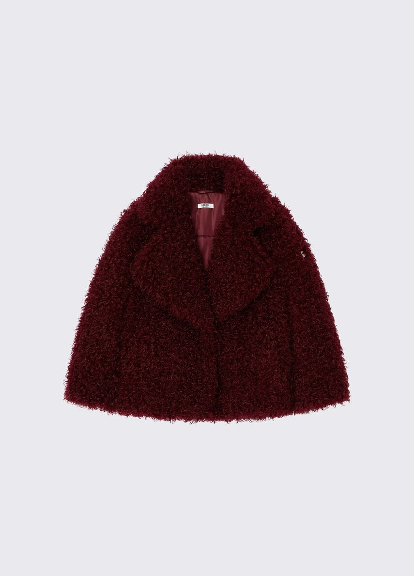 cappotto teddy GF6002E1132 X0189 LIU JO JUNIOR 