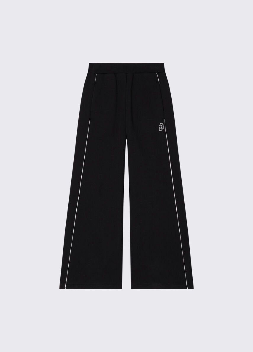 pantalone wide leg GF6026FS326 22222 LIU JO JUNIOR 