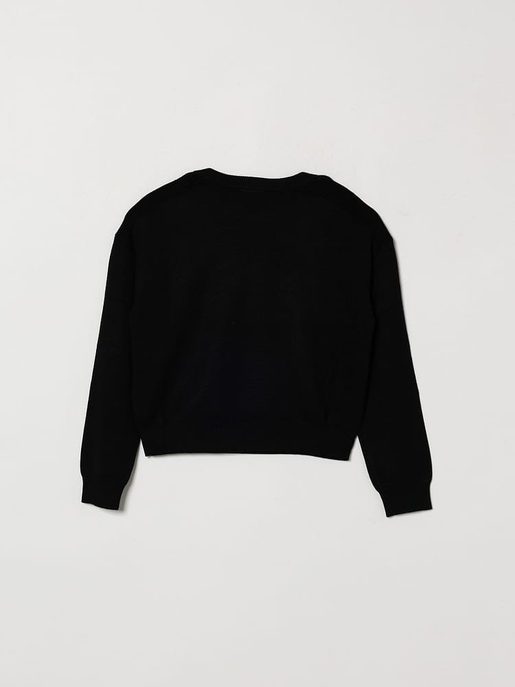maglia maniche lunghe con logo GF6041MS49I W9415 LIU JO JUNIOR 