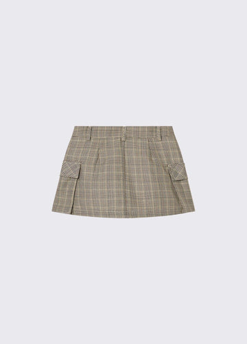 minigonna in principe di galles GF6059T674A R9348 LIU JO JUNIOR 