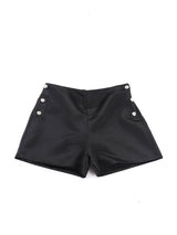 LIU JO JUNIOR shorts con bottoni Nero