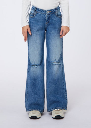 jeans betty con strappi GF6121D5071 77208 LIU JO JUNIOR 