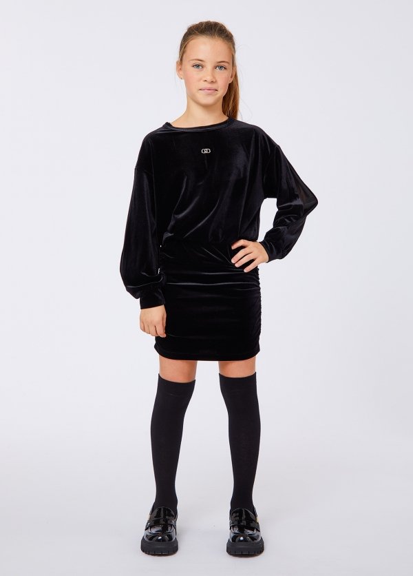 abito in jersey GF6167J4787 22222 LIU JO JUNIOR 