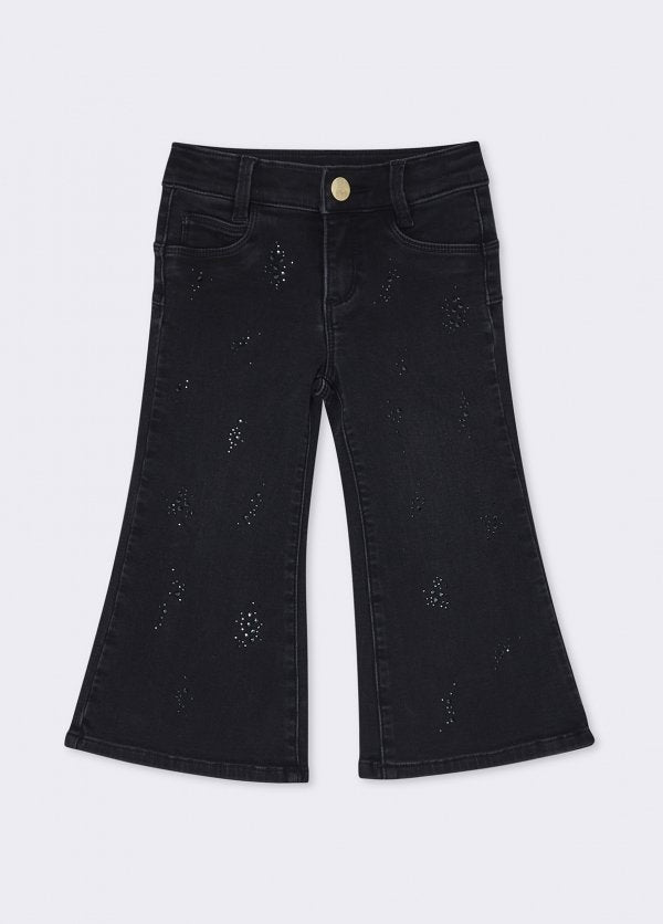 jeans denim a zampa KF6029D5046 87534 LIU JO JUNIOR 