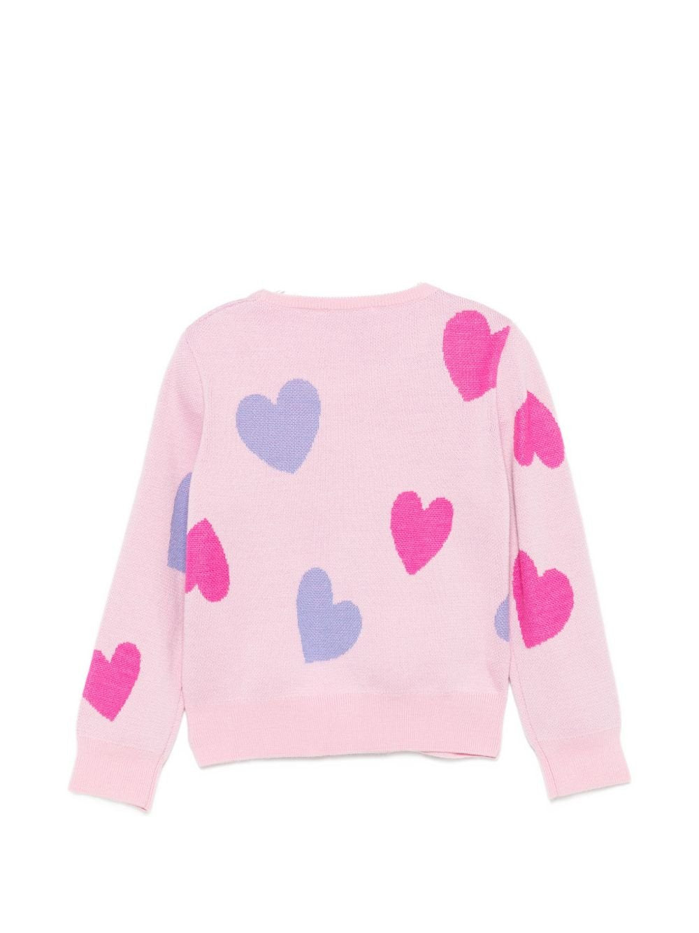maglione con ricamo KF6088MA22S X0638 LIU JO JUNIOR 