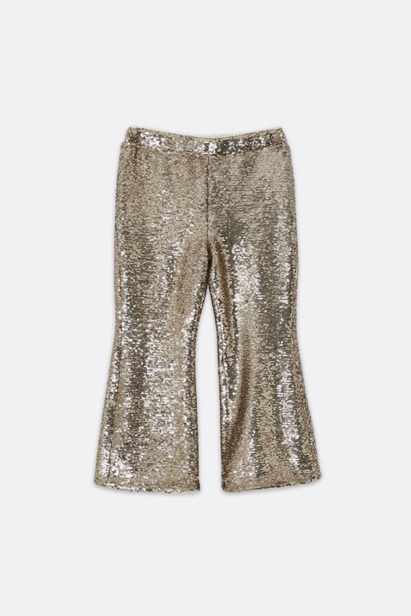 Pantalone full pailettes KF6117J3978 A3938 LIU JO JUNIOR 