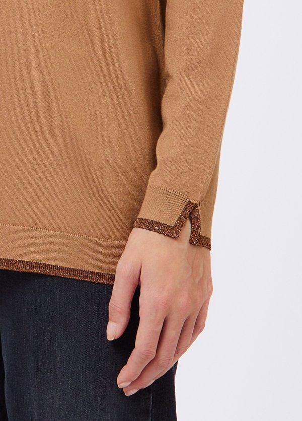 cardigan lungo con scollo a v WF6083MS49I 81020 LIU JO WHITE 