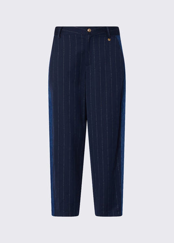 pantaloni gessati balloon WF6241T731A L9232 LIU JO WHITE 