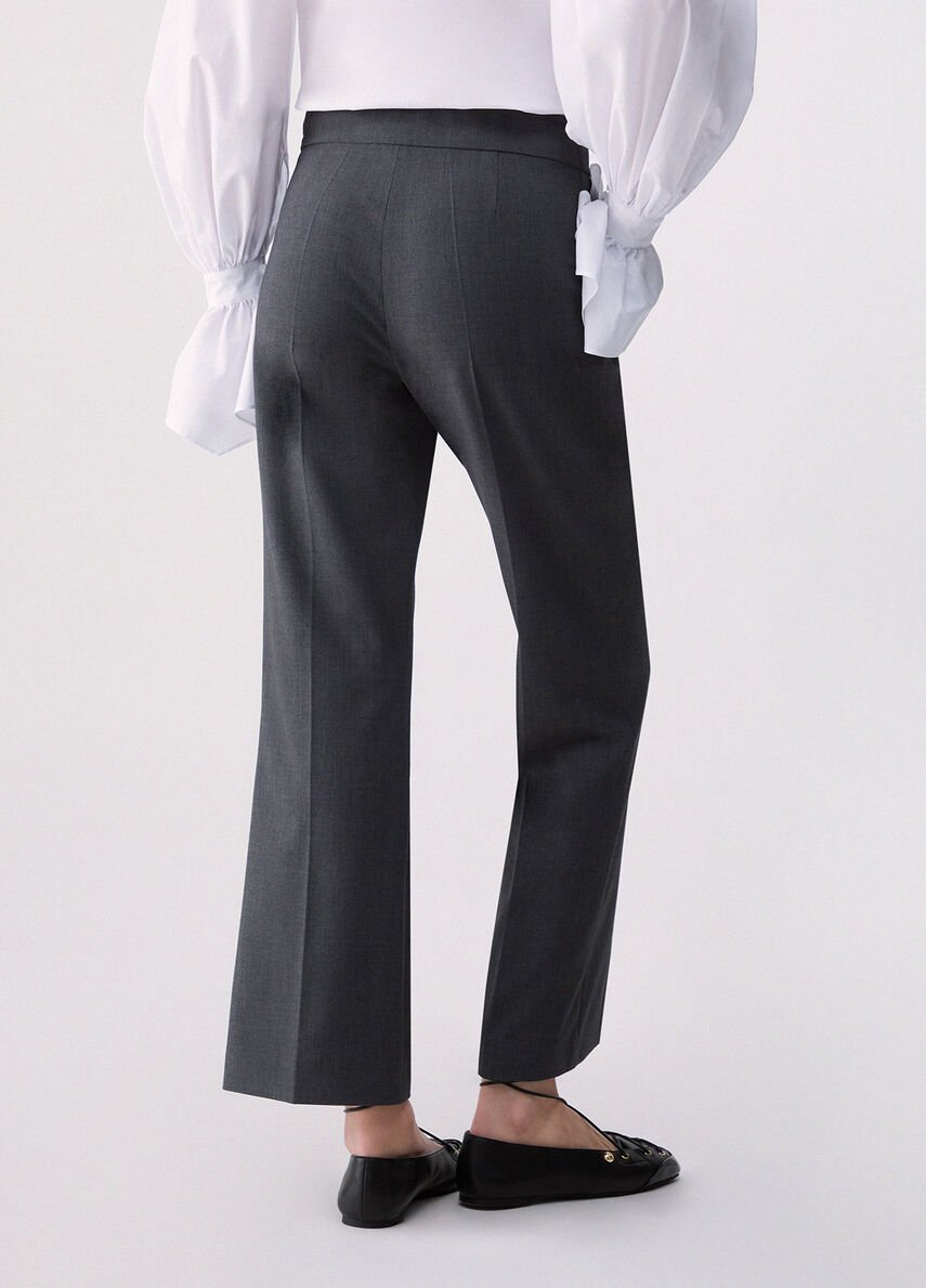 pantalone in flanella WF6339T743A 02069 LIU JO WHITE 