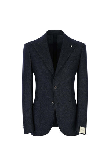 giacca steve blu melange 2696 64512 1 LUIGI BIANCHI MANTOVA 