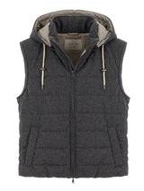LUIGI BIANCHI MANTOVA gilet imbottito Grigio