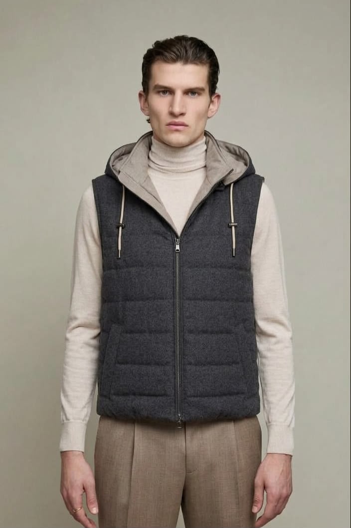 gilet imbottito 9371 64538 4 LUIGI BIANCHI MANTOVA 
