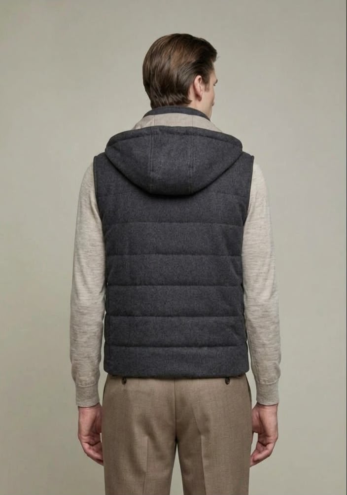 gilet imbottito 9371 64538 4 LUIGI BIANCHI MANTOVA 