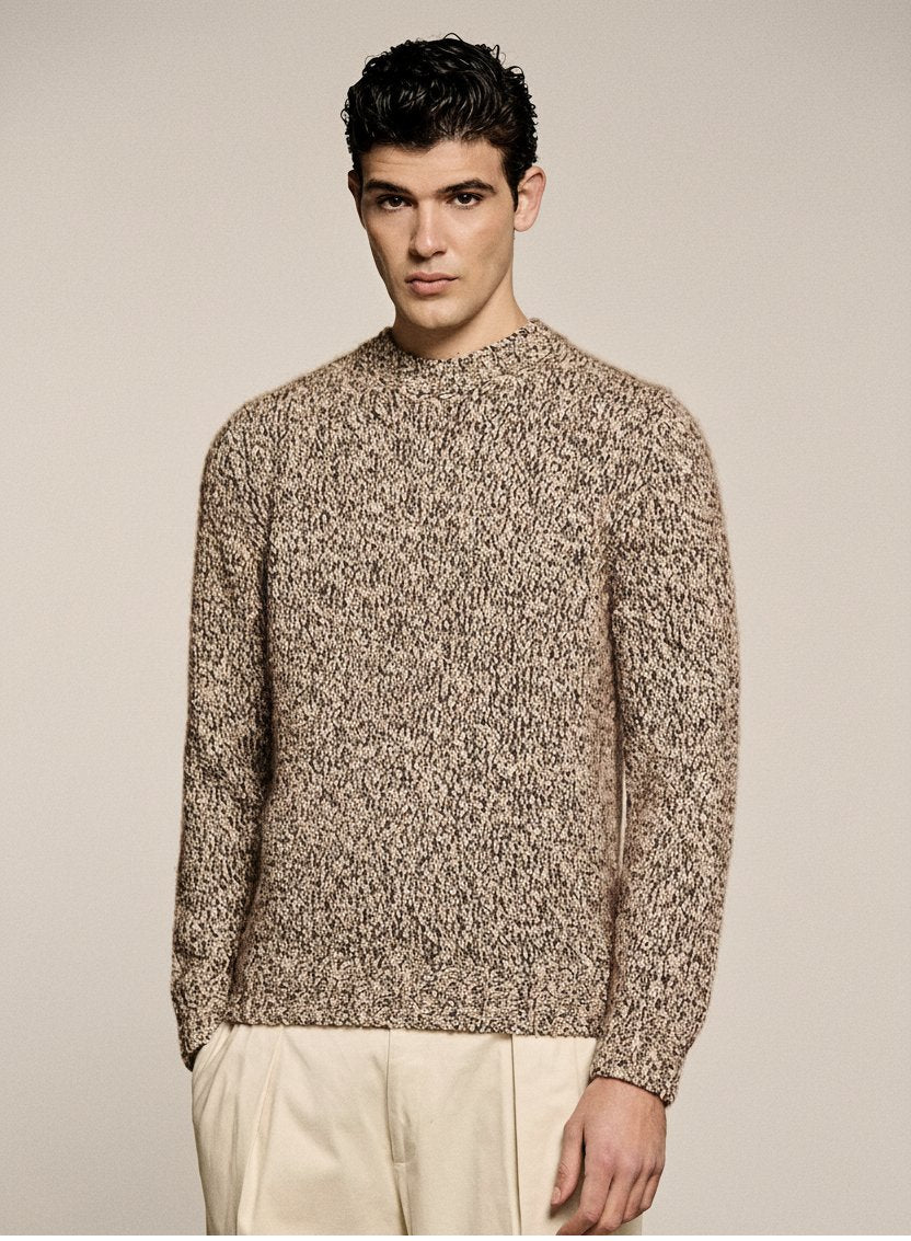maglione in lana merino e alpaca LG1596 15 LUIGI GENTILE 