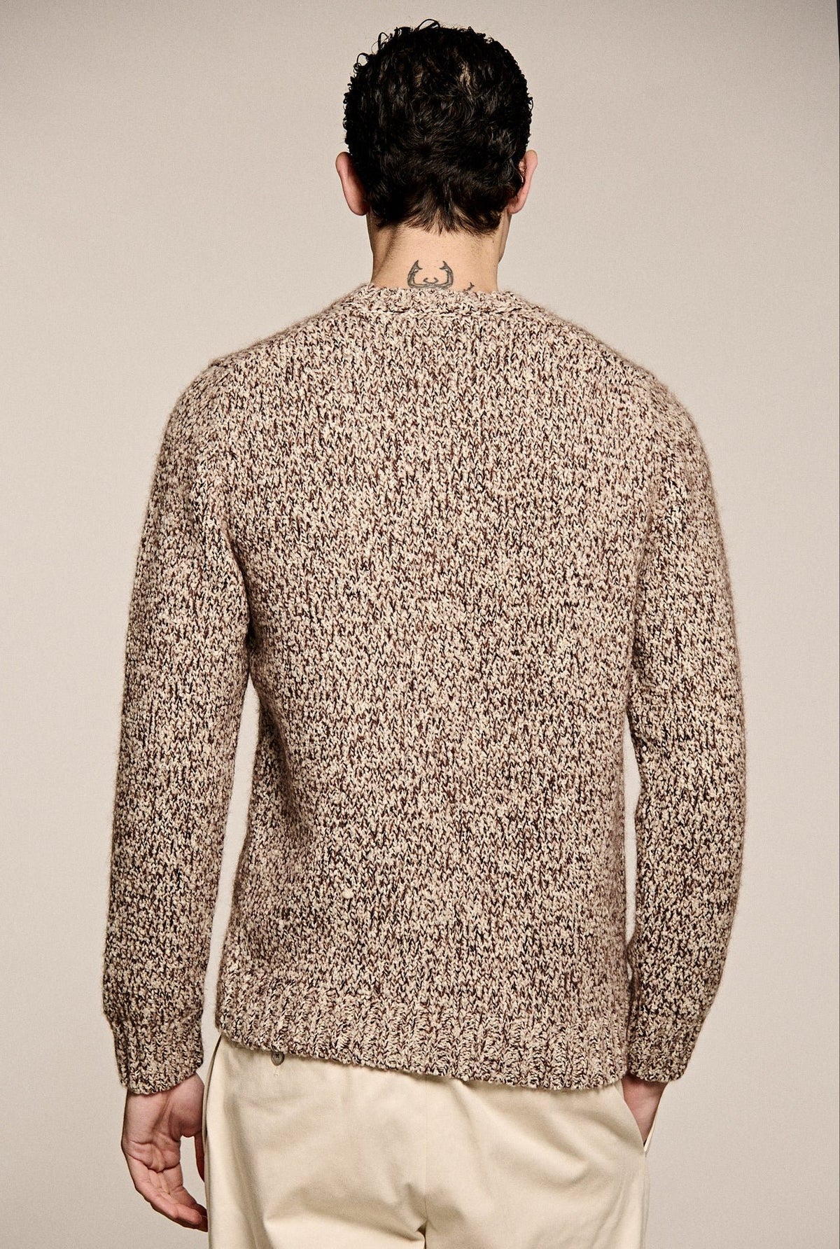 maglione in lana merino e alpaca LG1596 15 LUIGI GENTILE 