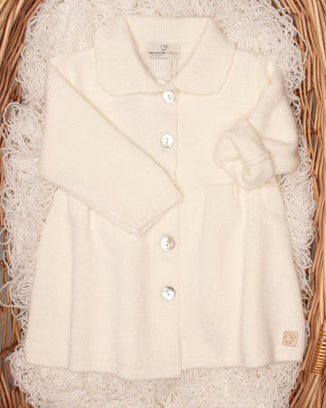 Cappotto neonata impero 045644 L1350 MAGLIFICIO DI VERONA 