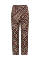 MALI'PARMI pantalone graphic orbit Bordeaux