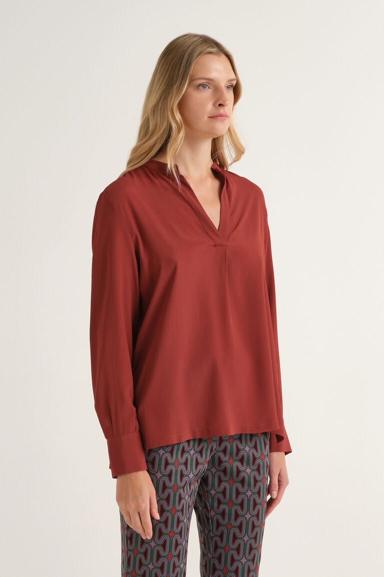 camicia fluid crepe JM1033 50672 33001 MALI'PARMI 