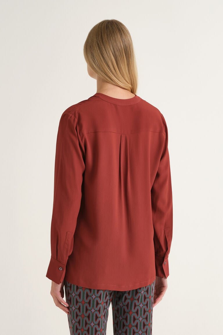 camicia fluid crepe JM1033 50672 33001 MALI'PARMI 
